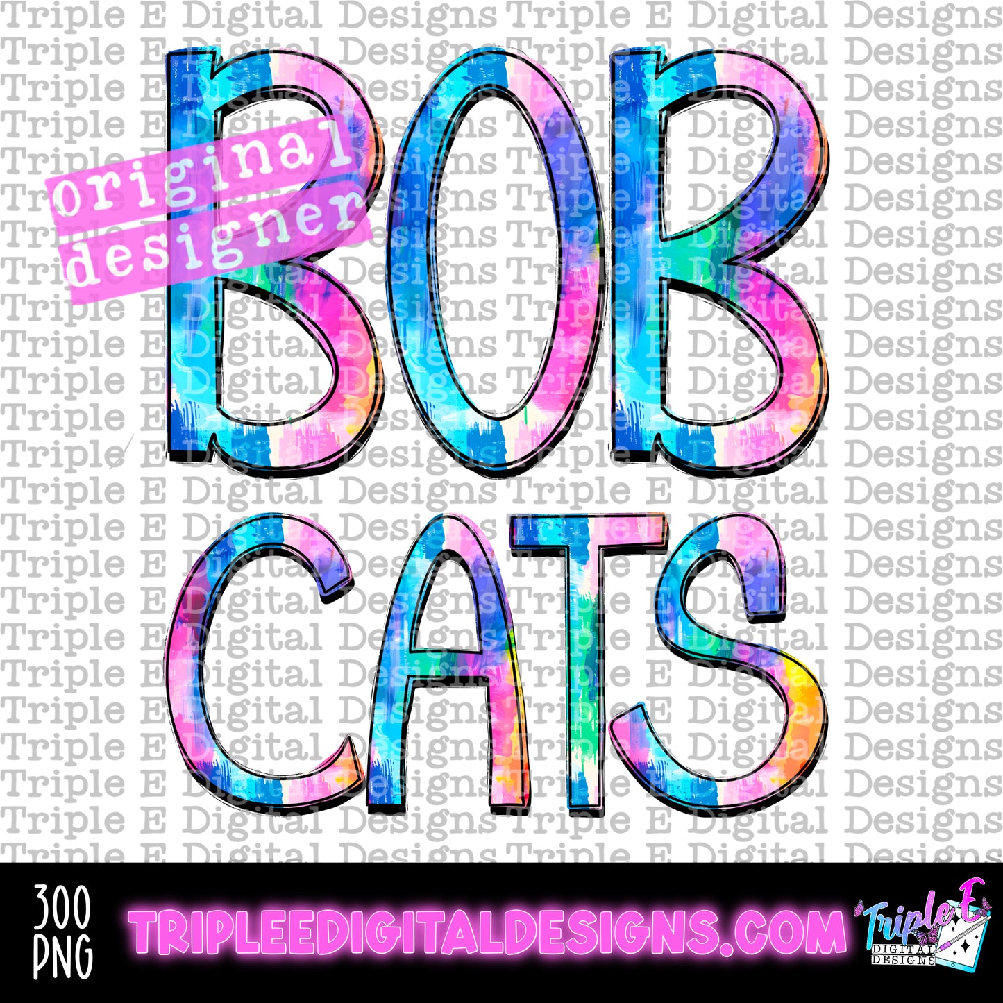 Bobcats WC PNG Design