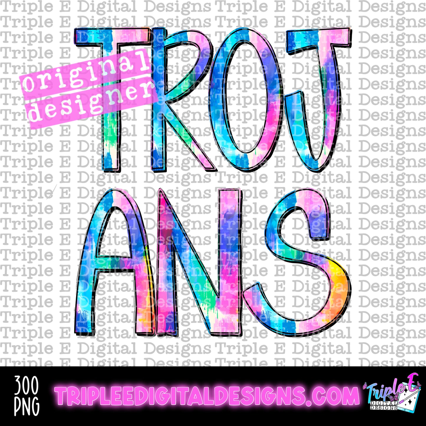 Trojans WC PNG Design