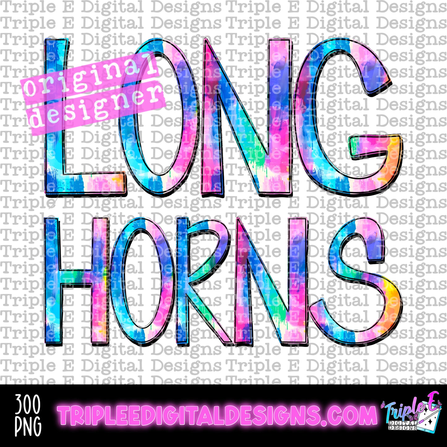 Longhorns WC PNG Design