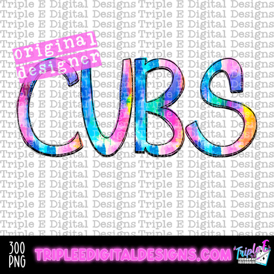 Cubs WC PNG Design