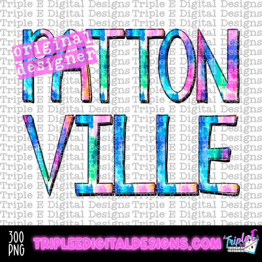 Pattonville WC PNG Design