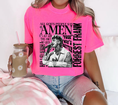 Forrest Frank PNG Design