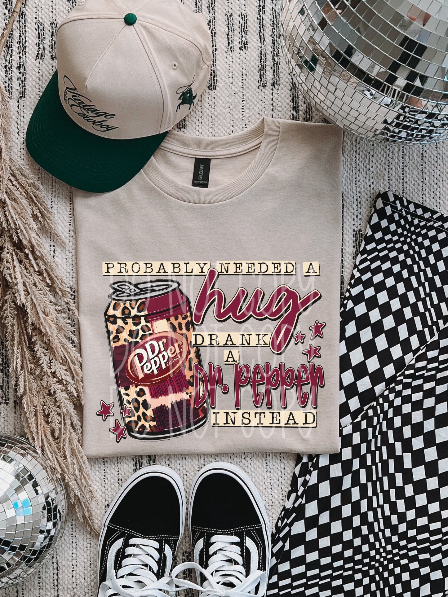 Probably Needed A Hug DP PNG Design