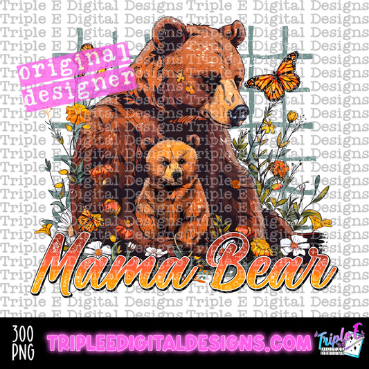 Mama Bear PNG Design