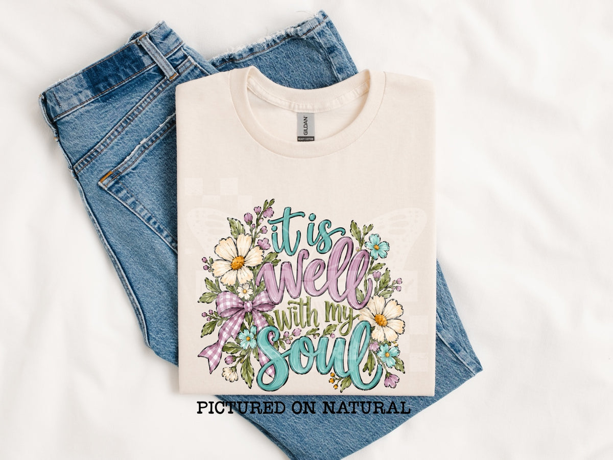 It Is Well With My Soul apparel mockup