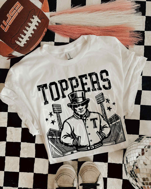 Toppers Letterman PNG Design