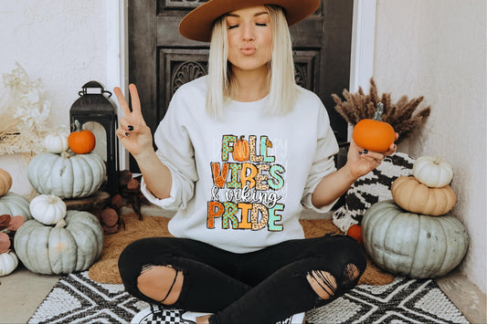 Fall Vibes & Viking Pride PNG Design