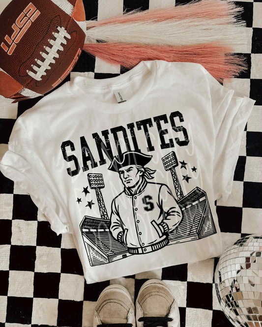 Sandites Letterman PNG Design