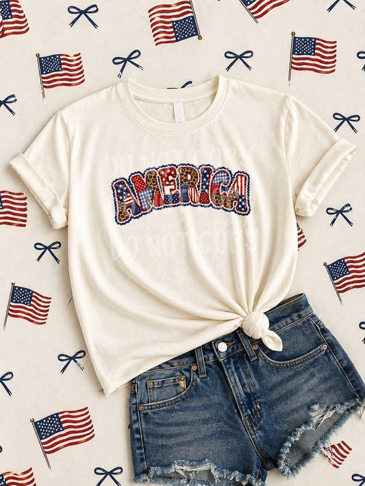 America Ruffles PNG Design