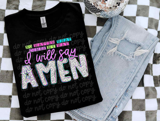 No Matter What PNG Design