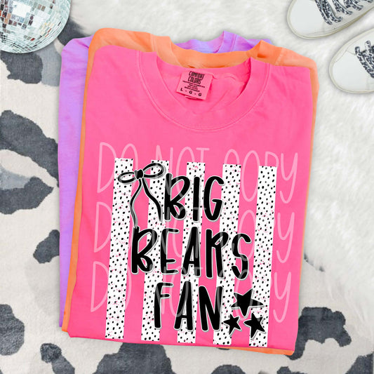 Big Bears Fan PNG Design