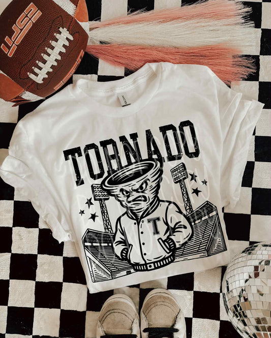 Tornado Letterman PNG Design
