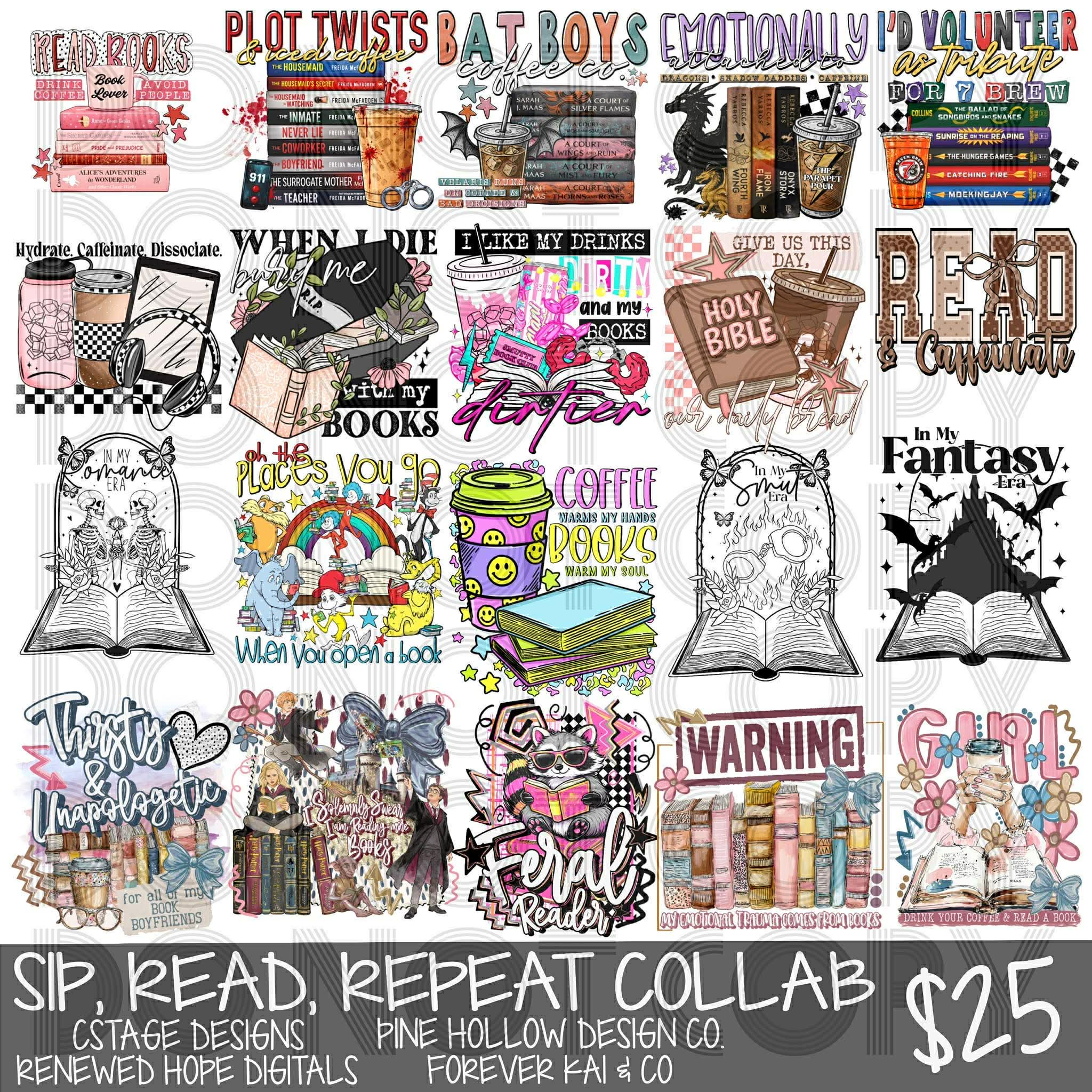 SIP READ REPEAT COLLAB W/ CSTAGE DESIGNS, KAI&CO & RENEWED HOPE – Pine ...