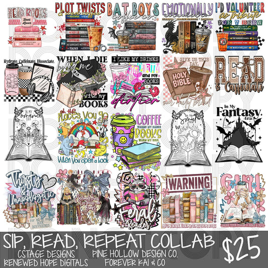 SIP READ REPEAT COLLAB W/ CSTAGE DESIGNS, KAI&CO & RENEWED HOPE