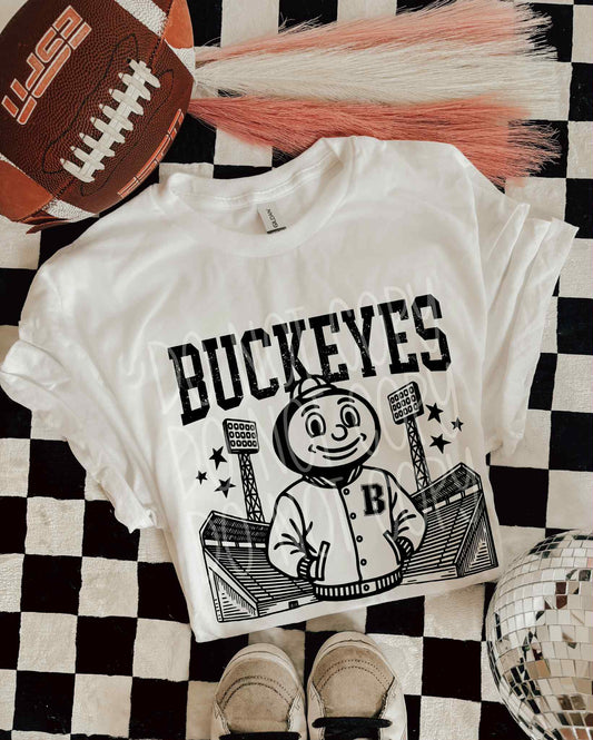 Buckeyes Letterman PNG Design