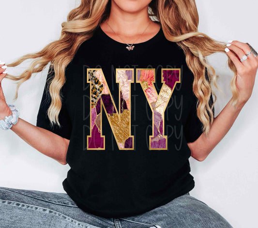 New York Floral PNG