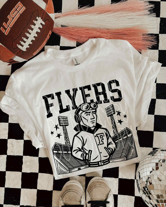 Flyers Letterman PNG Design