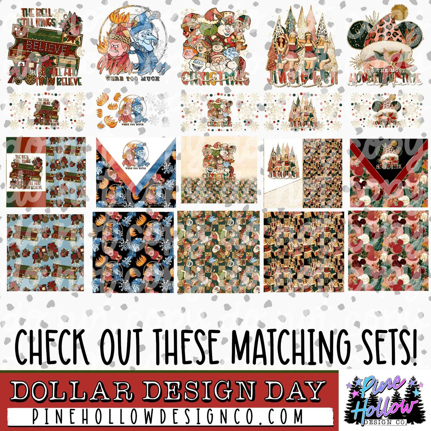 ALL 10/8 $1 DESIGNS