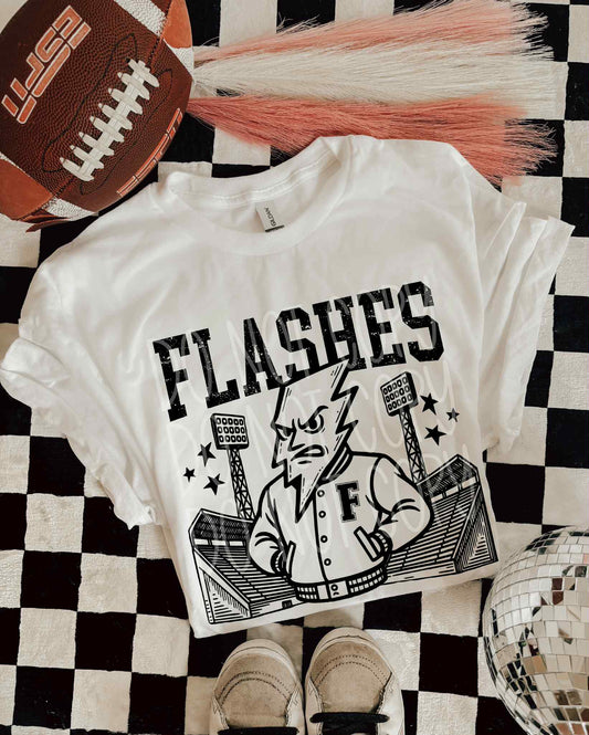 Flashes Letterman PNG Design