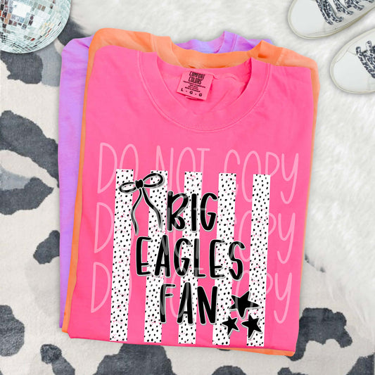 Big Eagles Fan PNG Design
