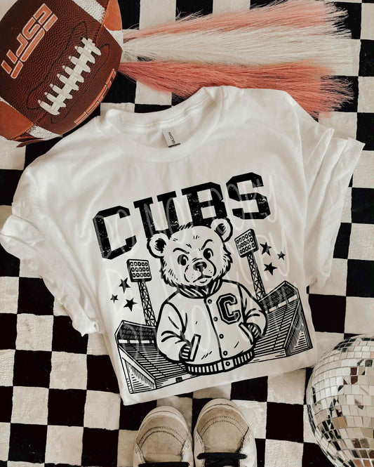 Cubs Letterman PNG Design