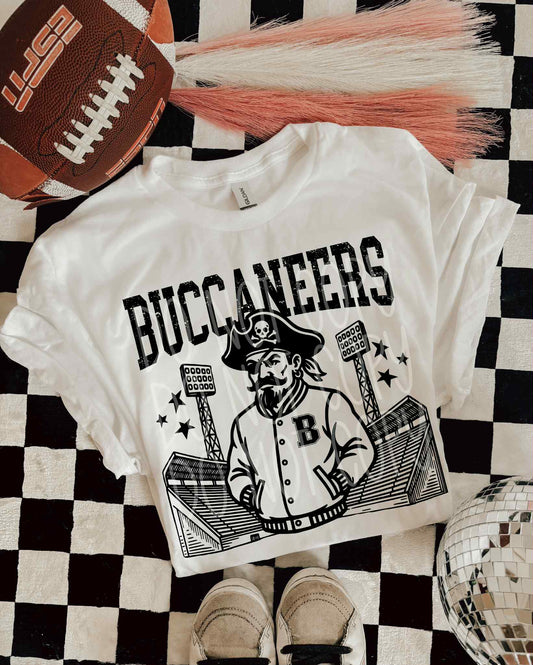 Buccaneers Letterman PNG Design