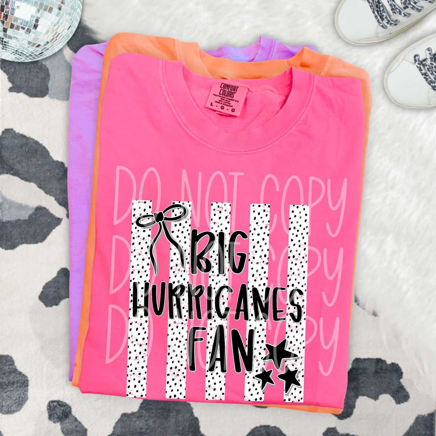 Big Hurricanes Fan PNG Design
