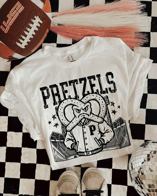 Pretzels Letterman PNG Design