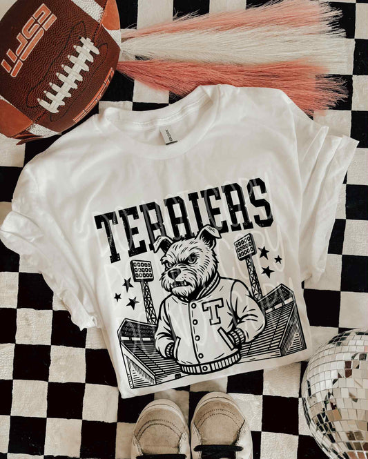 Terriers Letterman PNG Design