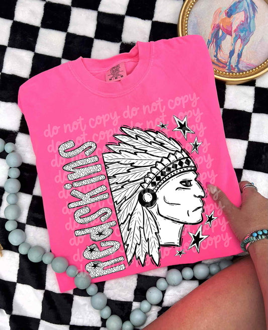 Redskins BW Dottie's PNG Design