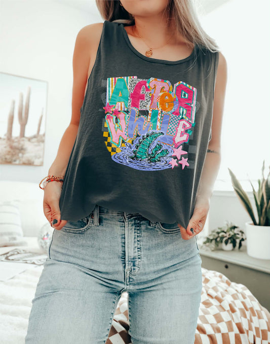 After While Crocodile PNG Design