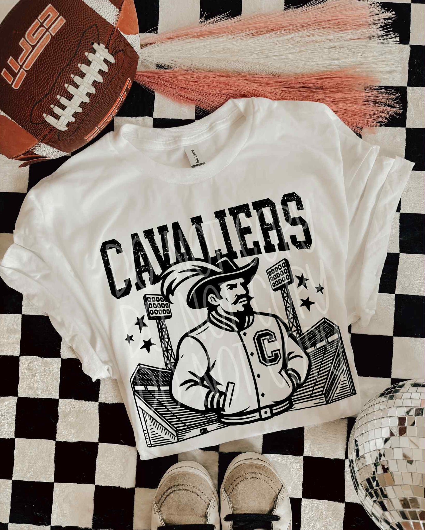 Cavaliers Letterman PNG Design