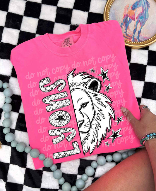 Lyons BW Dottie's PNG Design