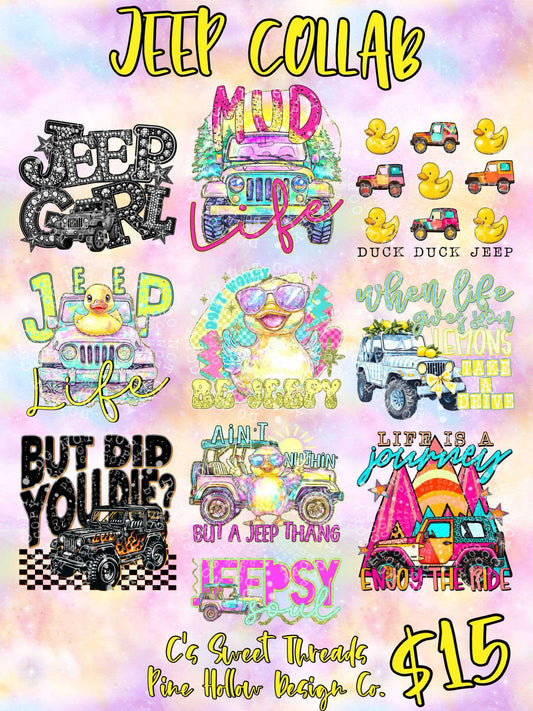 JEEP COLLAB W/ C'S SWEET THREADS