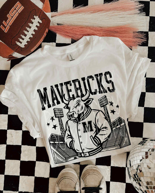 Mavericks Letterman PNG Design