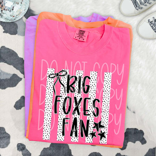 Big Foxes Fan PNG Design
