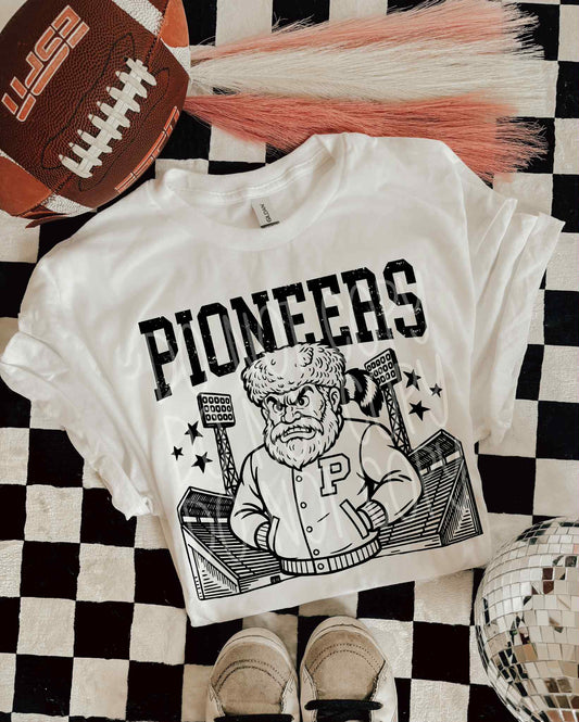Pioneers Letterman PNG Design