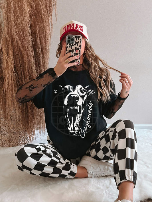 Greyhounds Aggressive PNG Design