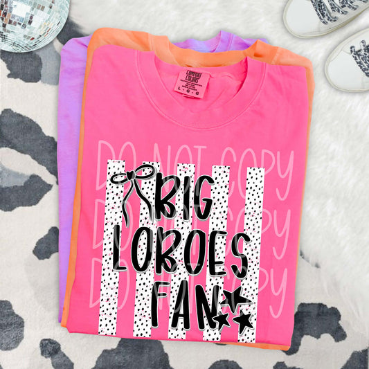 Big Loboes Fan PNG Design