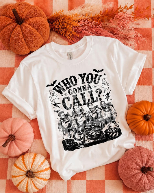 Who You Gonna Call PNG Design