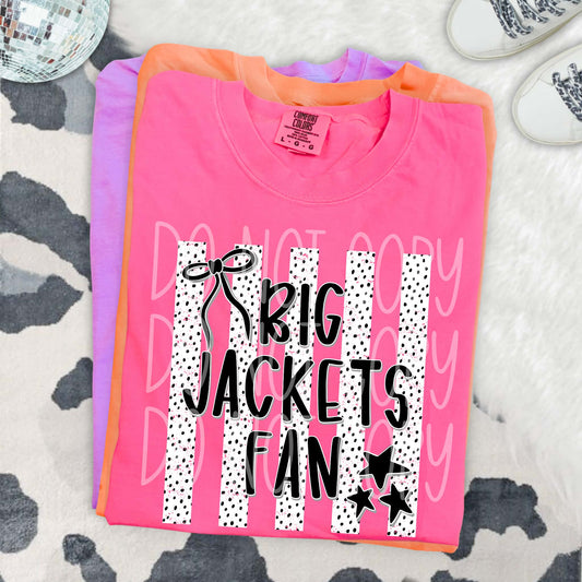 Big Jackets Fan PNG Design