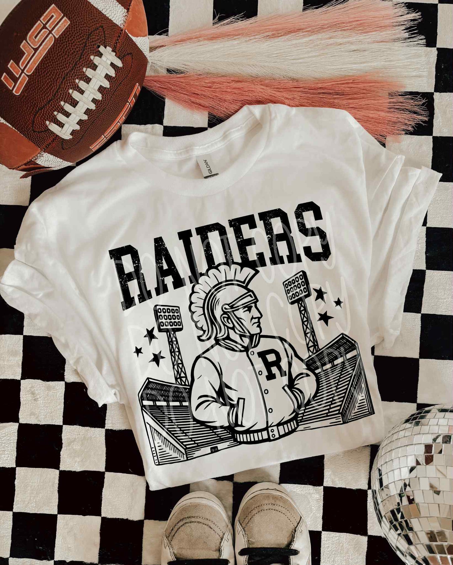 Raiders Letterman PNG Design
