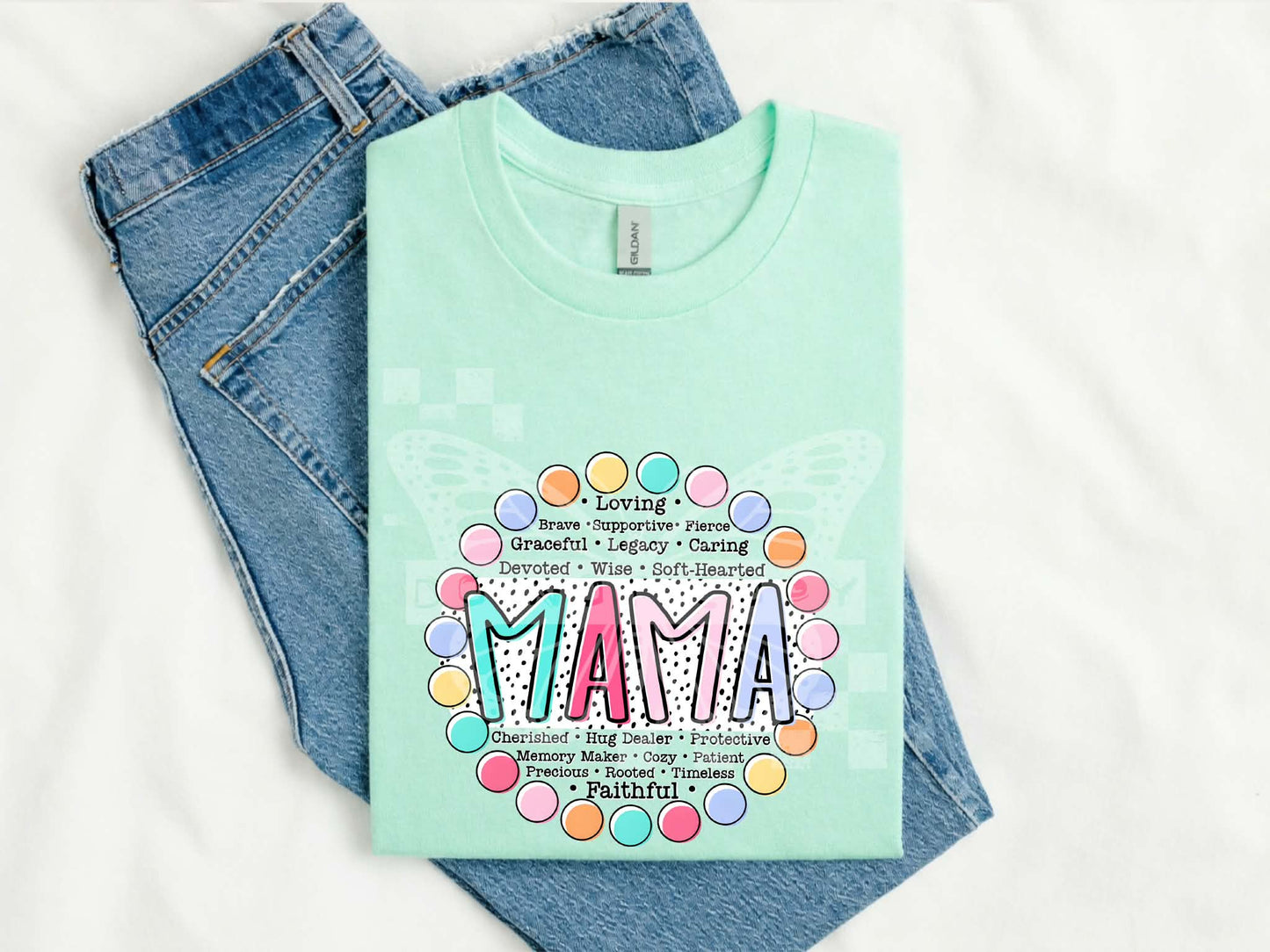 Mama Words PNG Design