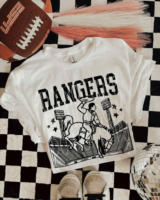 Rangers Letterman PNG Design