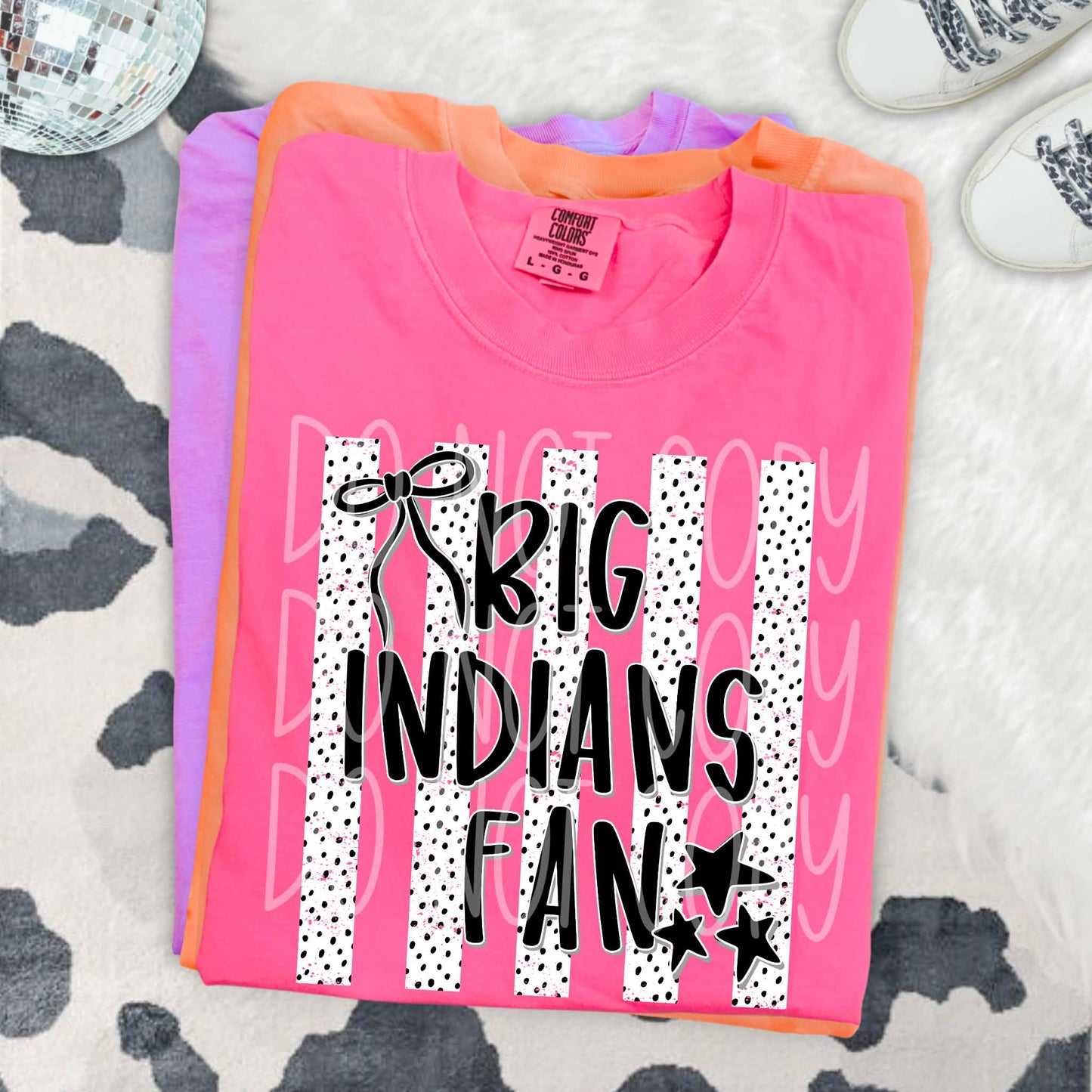 Big Indians Fan PNG Design