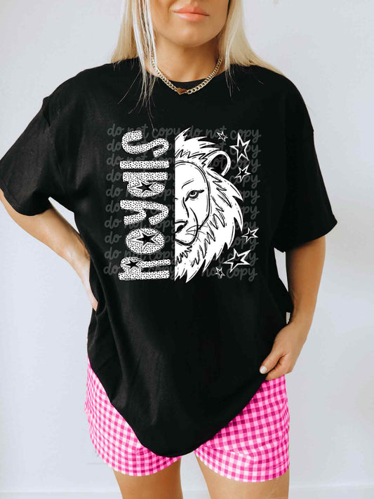 Royals BW Dottie's PNG Design