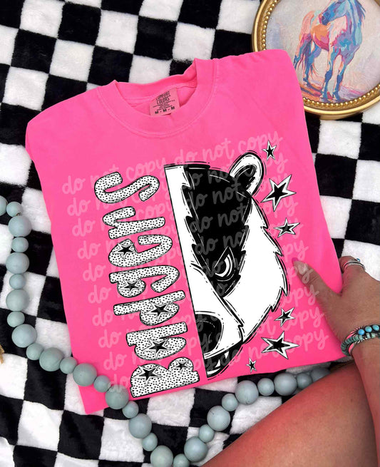 Badgers BW Dottie's PNG Design