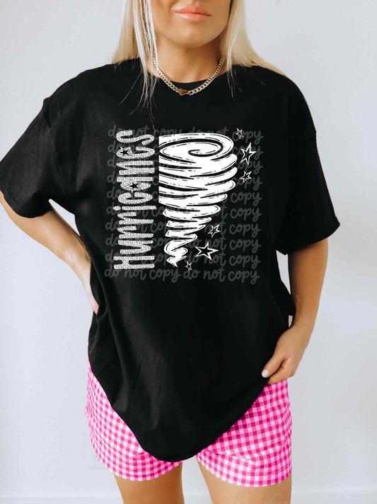 Hurricanes BW Dottie's PNG Design