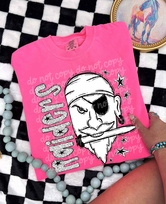 Raiders BW Dottie's PNG Design