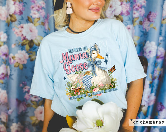 Just A Mama Goose Silly Goose PNG Design